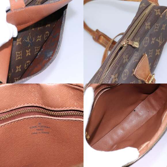 LOUIS VUITTON Monogram Jeune Fille GM Shoulder Bag M51225 - Picture 12 of 13